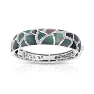 Brenna Black Bangle
