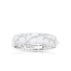 Brenna White Bangle