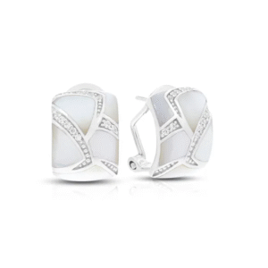 Brenna White Earrings