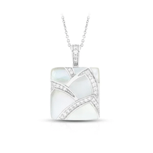 Brenna White Pendant