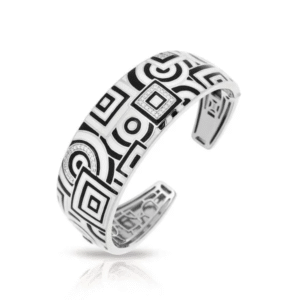 Geomara Black Bangle