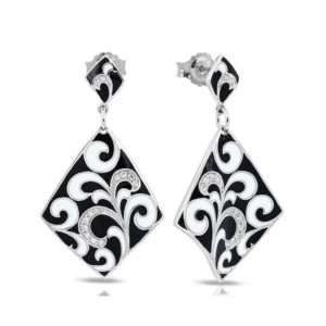 Iselda Black Earrings
