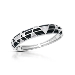 Trielle Black Bangle