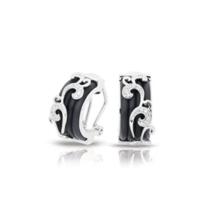 Vespera Black Earrings