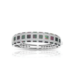 Zaria Black Bangle