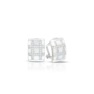Zaria White Earrings